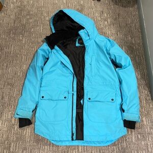 Women chamonix collection Blue Ski & Snowboard Jacket
